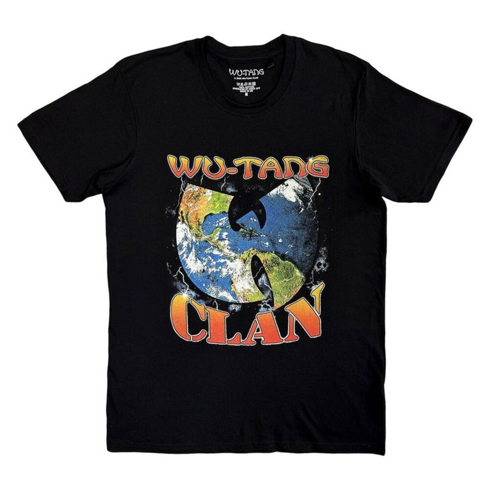 Wu-Tang Clan Unisex Adult World T-Shirt / Black